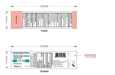 Label (Meclizine Hydrochloride Tablets 12.5mg)